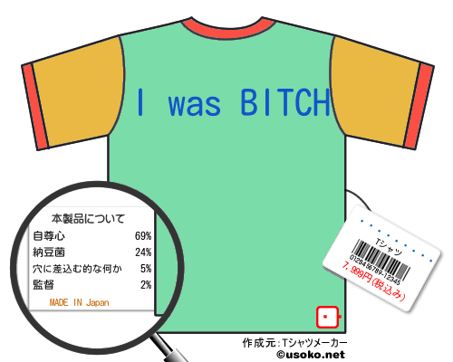 ��ˤ�Ȥ���ɱのＴシャツメーカー結果