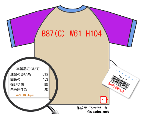 ���Ҹ���のＴシャツメーカー結果