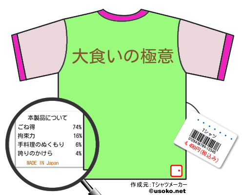 ͩ�����のＴシャツメーカー結果