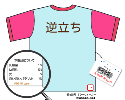 ͭ������のＴシャツメーカー結果
