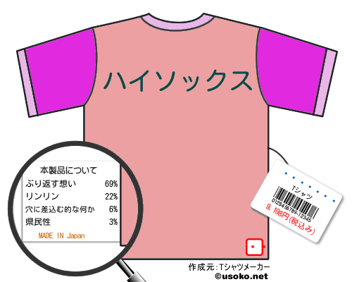 �շ���のＴシャツメーカー結果