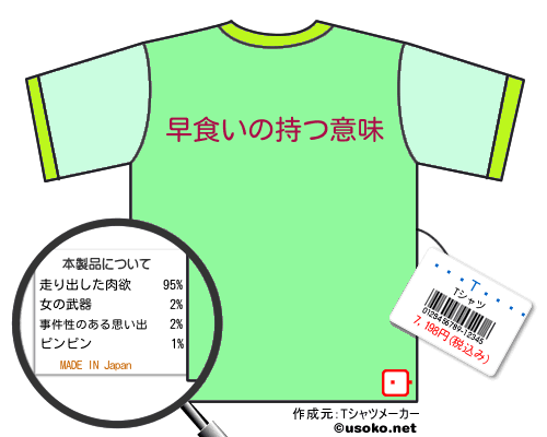 �շ�Τ����のＴシャツメーカー結果