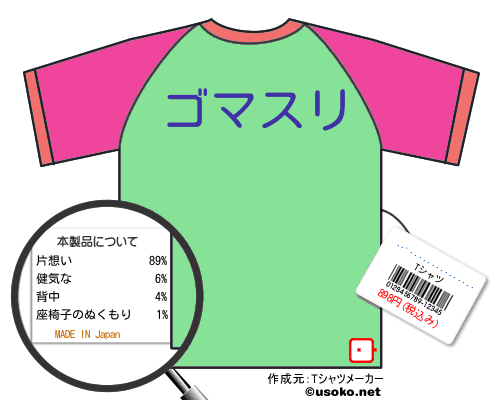 �����ǥ����ȡ������のＴシャツメーカー結果