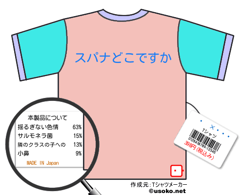 �µ�ʿȬϺのＴシャツメーカー結果