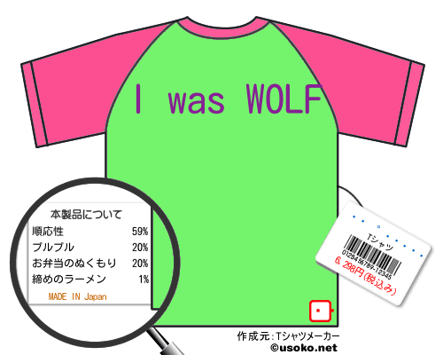 �񲰺�ʸ�のＴシャツメーカー結果