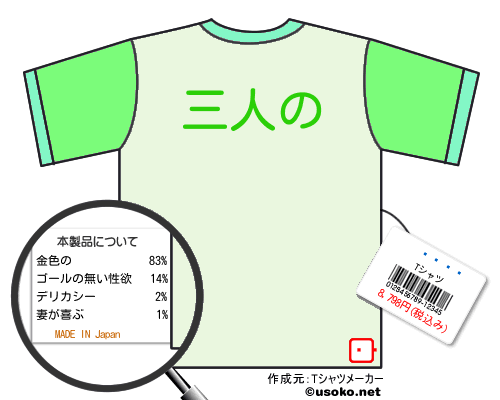 ����のＴシャツメーカー結果