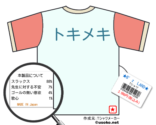 ★B’z　LAND★のＴシャツメーカー結果