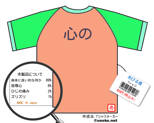 あびる優のＴシャツメーカー結果