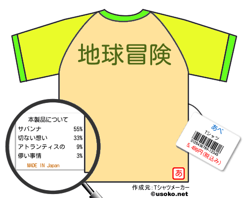 あべのＴシャツメーカー結果