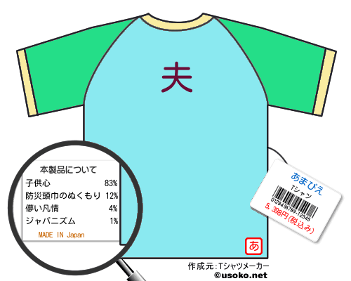 あまびえのＴシャツメーカー結果