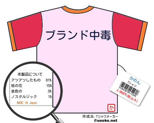 かのんのＴシャツメーカー結果