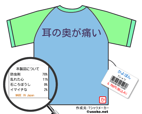 かよぽんのＴシャツメーカー結果