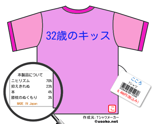 こころのＴシャツメーカー結果