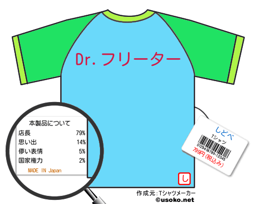 しどべのＴシャツメーカー結果