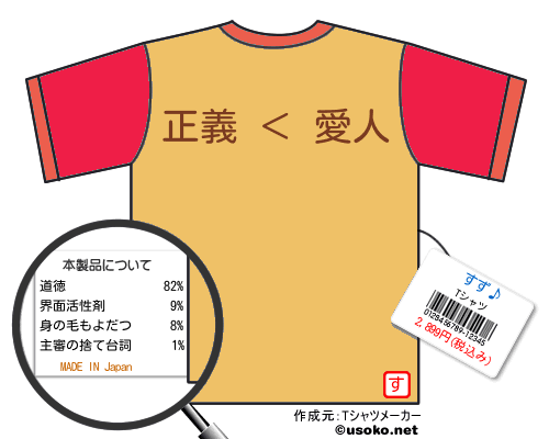 すず♪のＴシャツメーカー結果