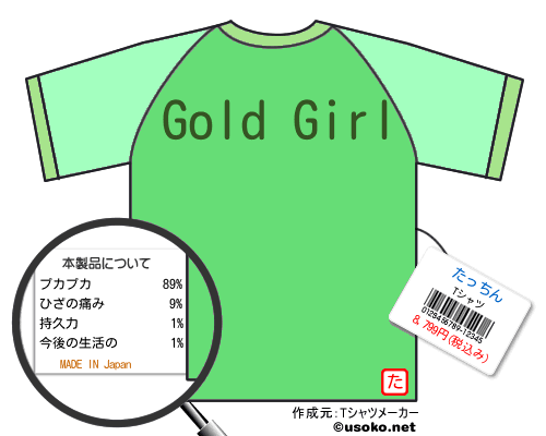 たっちんのＴシャツメーカー結果