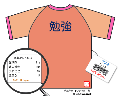 つつみのＴシャツメーカー結果