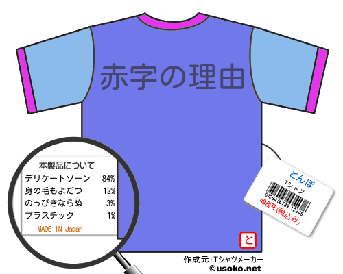 とんぼのＴシャツメーカー結果