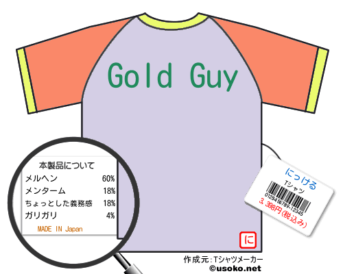にっけるのＴシャツメーカー結果