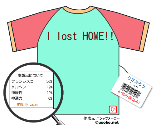 ひさたろうのＴシャツメーカー結果