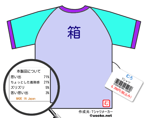 むろのＴシャツメーカー結果