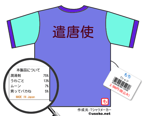 もちのＴシャツメーカー結果