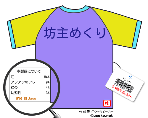 ゆのＴシャツメーカー結果