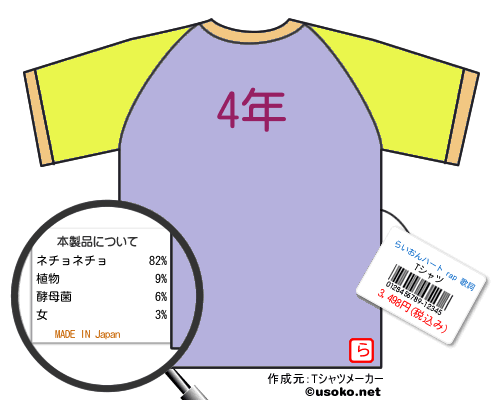 らいおんハート Rap 歌詞tシャツ