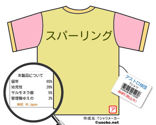 アストロ球団のＴシャツメーカー結果