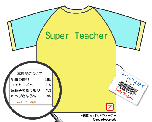 アドルフに告ぐのＴシャツメーカー結果