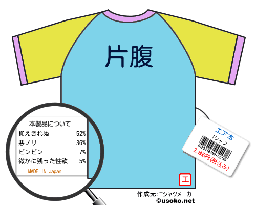 エア本のＴシャツメーカー結果