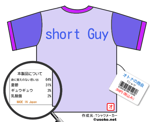 オトナの商会のＴシャツメーカー結果