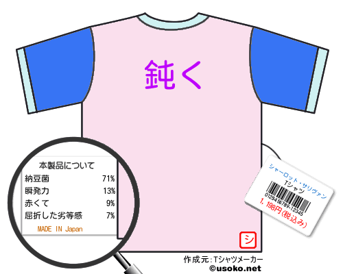 シャーロット・サリヴァンのＴシャツメーカー結果
