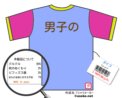 ダイゴのＴシャツメーカー結果