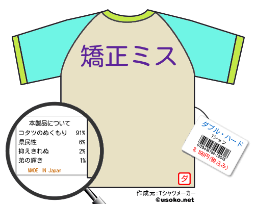 ダブル・ハードのＴシャツメーカー結果