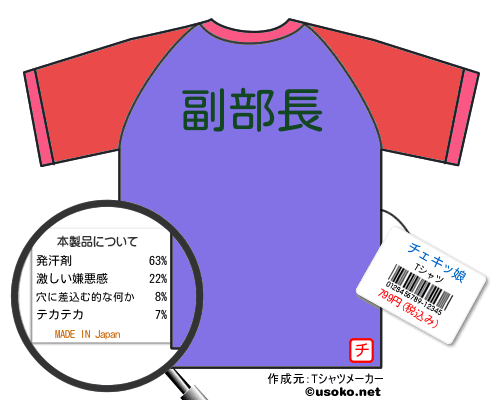 チェキッ娘のＴシャツメーカー結果