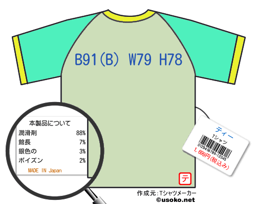 ティーのＴシャツメーカー結果