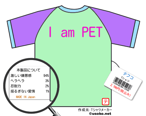 テフコのＴシャツメーカー結果
