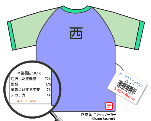 ディプスファンタジアのＴシャツメーカー結果