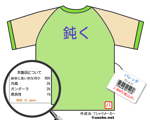 バレッタのＴシャツメーカー結果