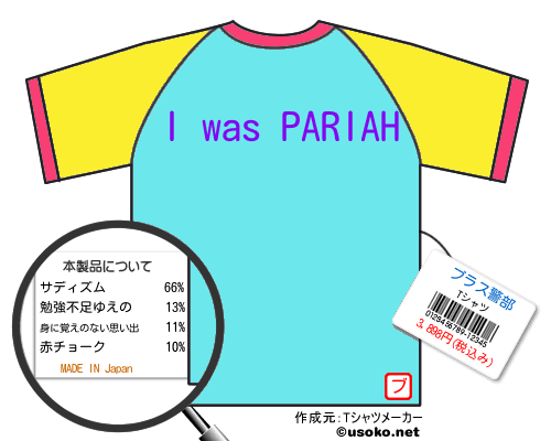 ブラス警部のＴシャツメーカー結果