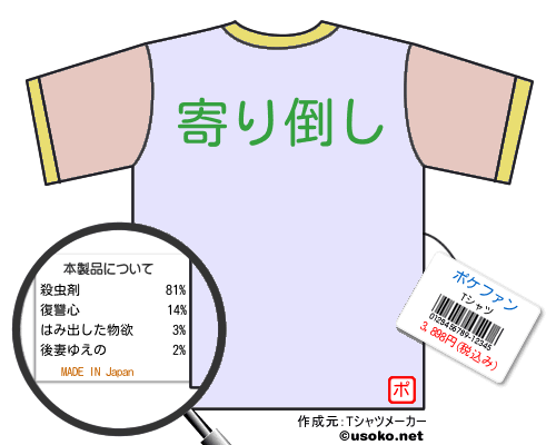 ポケファンのＴシャツメーカー結果