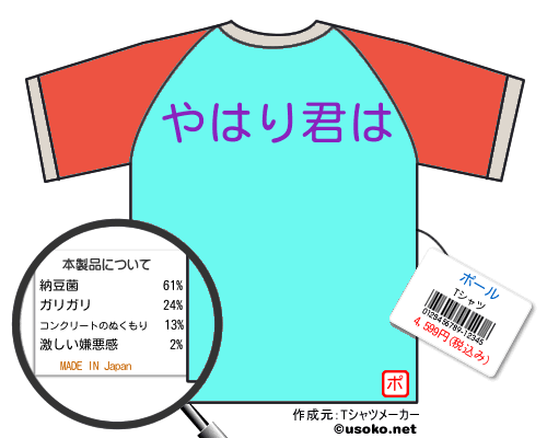 ポールのＴシャツメーカー結果