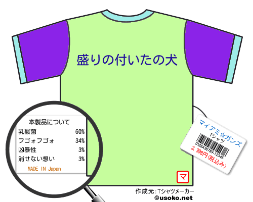 マイアミ☆ガンズのＴシャツメーカー結果