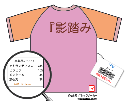 マサのＴシャツメーカー結果
