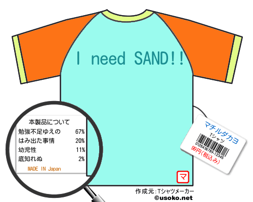 マチルダカヨのＴシャツメーカー結果