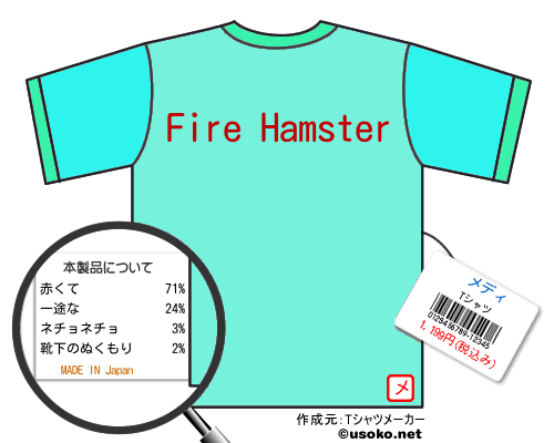 メディのＴシャツメーカー結果