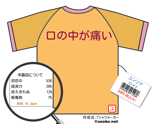 ユンソナのＴシャツメーカー結果
