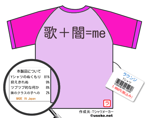 ラウンジのＴシャツメーカー結果