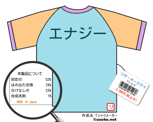 リザ・ホークアイのＴシャツメーカー結果